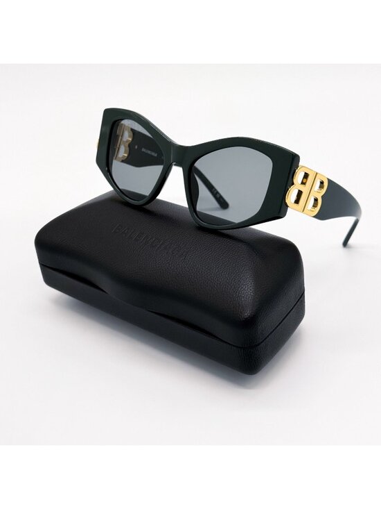 NEW BALENCIAGA BB0287S 005 SUNGLASSES GREEN CAT EYE WOMEN EYEWEAR BALENCIAGA main image 7